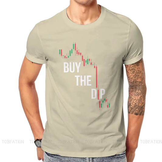 Buy the Dip BTFD Bitcoin Cryptocurrency Meme T Shirt Vintage Graphic Oversized O-Neck Tshirt Top Sell Harajuku Men'S Streetwear